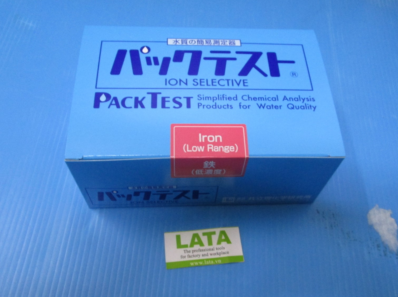 Pack Test(R) Iron (Water quality inspection equipment) Dụng cụ thử mẫu WAK-Fe