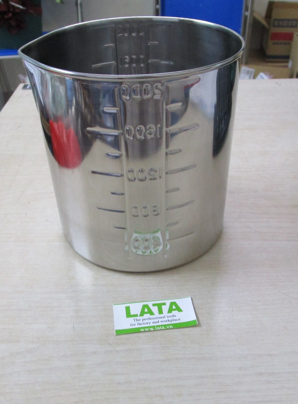 Stainless Steel Beaker Ca inox 2L