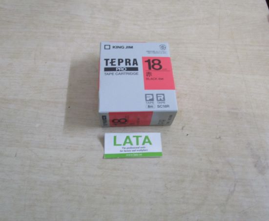 Tape cartridge Băng mực in nhãn SC18R