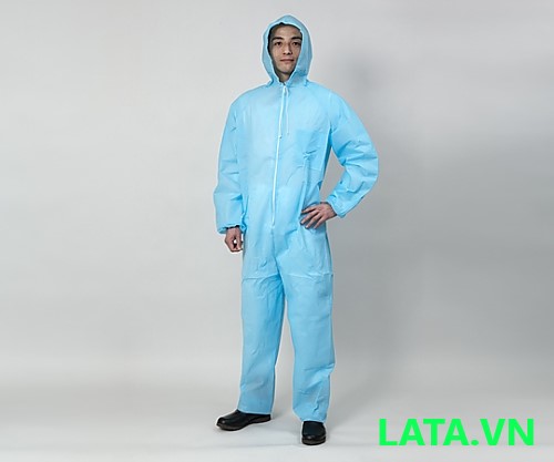 Coverall (Blue) Bộ quần áo bảo hộ AZWORK1000B-L